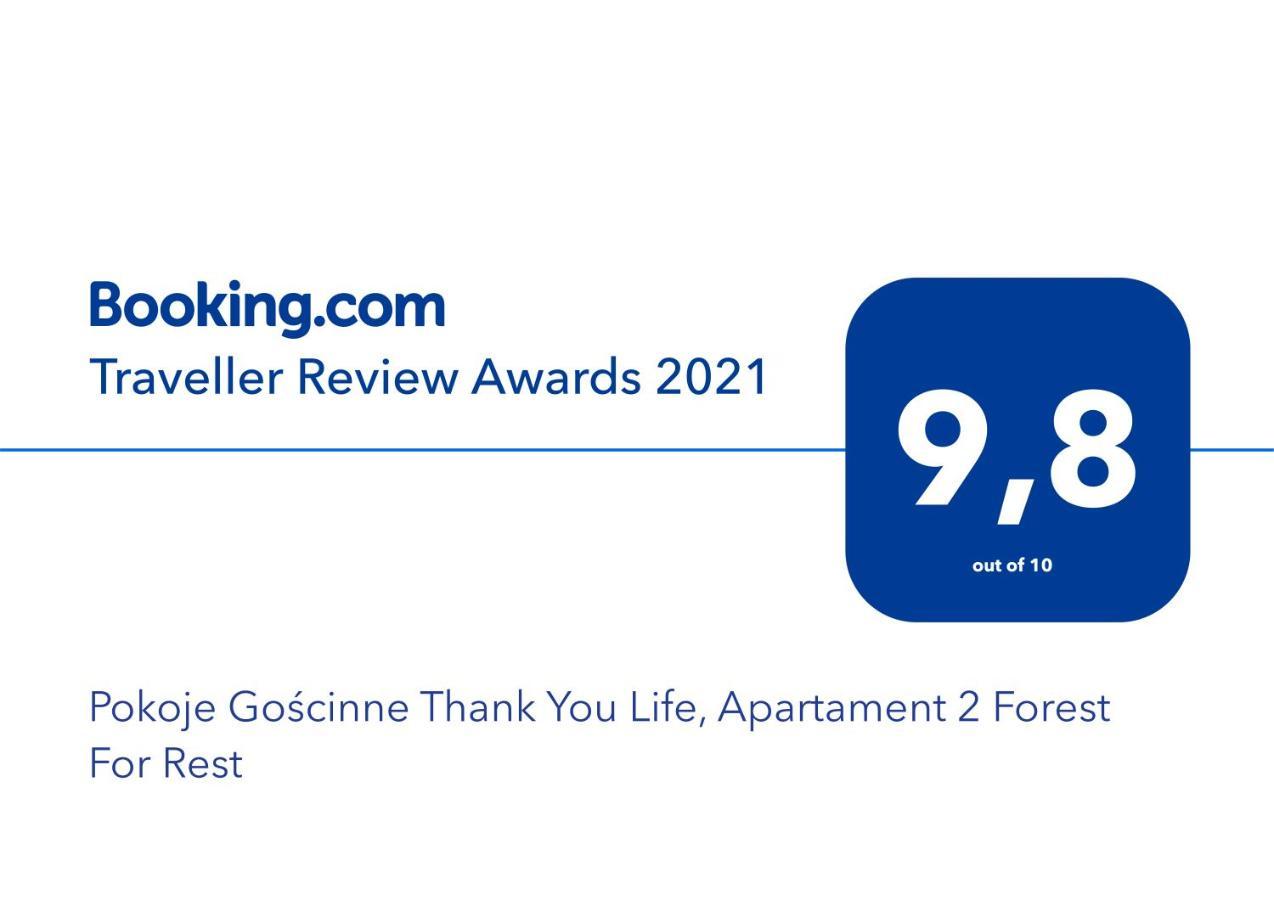 Pokoje Gościnne Thank You Life, Apartament 2 Forest For Rest Bystrzyca Kłodzka Extérieur photo